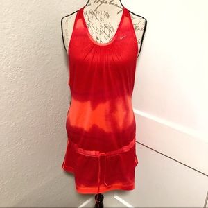 Nike Tye-Dye Drop Waist Running Dress